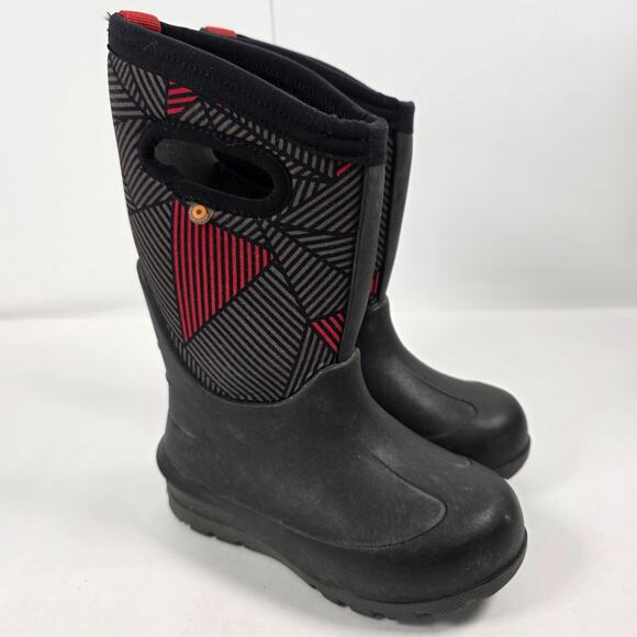 BOGS Unisex Child Neo-Classic Geo Rain Winter Waterproof Boot 10 - Picture 1 of 10